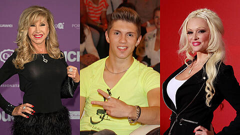 Große Sprücheklopfer: Carmen Geiss (l.), Joey Heindle (m.) und Daniela Katzenberger (r.)