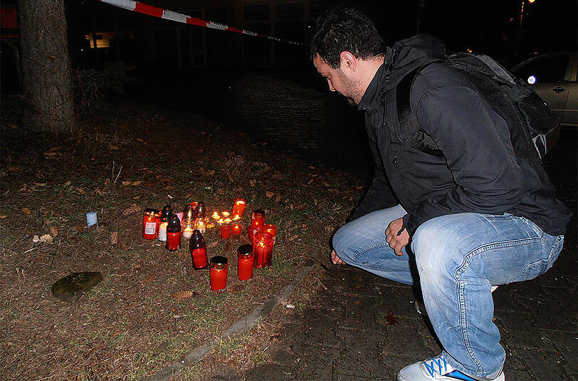 Bei dem Täter handelt es sich offenbar um einen geistig verwirrten Mann.