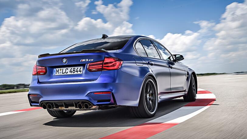 Der Abschieds-M3 sprintet in 3,9 Sekunden von null auf 100 km/h.