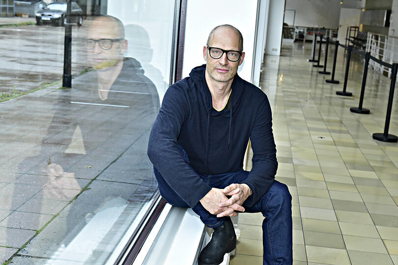 Ein Mann mit schillernden Facetten: Der Autor und Schauspieler Joachim Meyerhoff in der Schaubühne am Kurfürstendamm in Berlin.