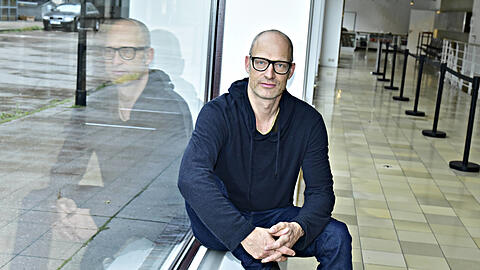 Ein Mann mit schillernden Facetten: Der Autor und Schauspieler Joachim Meyerhoff in der Schaubühne am Kurfürstendamm in Berlin.