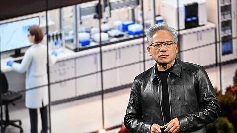 Nvidia-Chef Jensen Wang sieht Europa nicht auf der KI-Verliererstra&szlig;e.