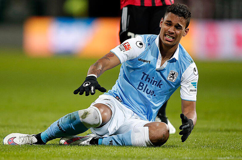 Seit dem 2. März bestritt er kein Spiel mehr: 1860-Torjäger Rubin Okotie