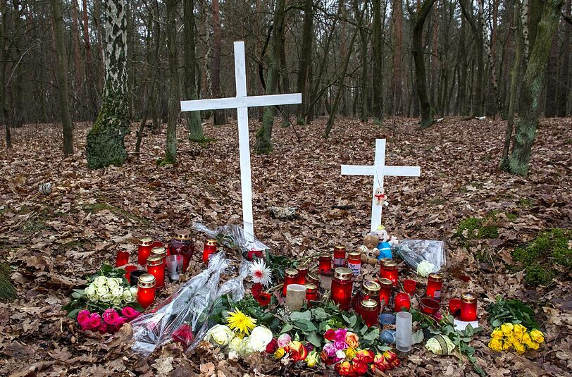 In diesem Waldstück in Berlin haben Spaziergänger die Leiche der Schwangeren gefunden.