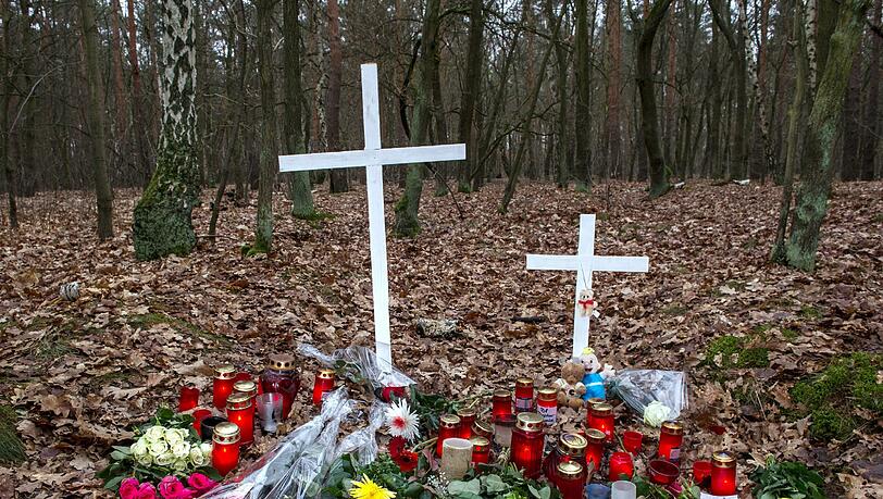 In diesem Waldstück in Berlin haben Spaziergänger die Leiche der Schwangeren gefunden. In diesem Waldstück in Berlin haben Spaziergänger die Leiche der Schwangeren gefunden.