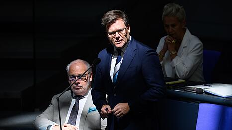 Bundesumweltminister Carsten Schneider stellte sich im Bundestag den Fragen der Abgeordneten.
