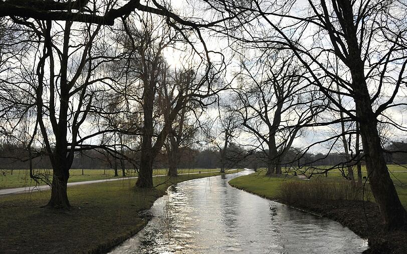 Schmuddelwetter und kein bisschen Schnee: So schaut's in München aus