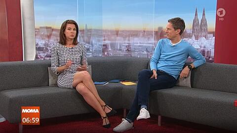 Weil Mitarbeiter streiken können die Moderatoren Anja Bröker und Sven Lorig nicht live senden.