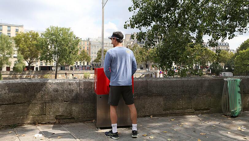 In Paris sind solche "Pinkelbeete" bereits im Einsatz.
