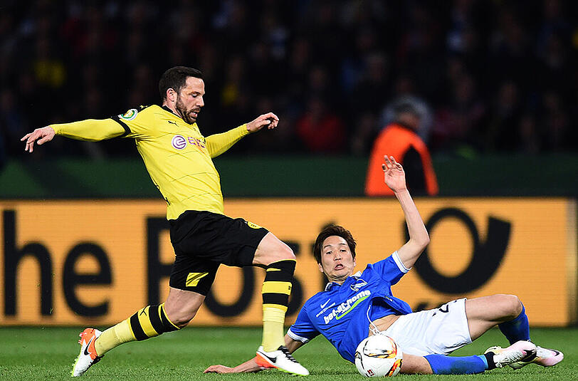 Borussia Dortmund konnte sich im Halbfinale des DFB-Pokals durchsetzen und trifft im Finale auf die Bayern.