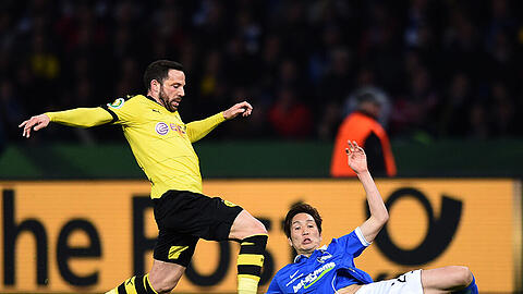 Borussia Dortmund konnte sich im Halbfinale des DFB-Pokals durchsetzen und trifft im Finale auf die Bayern.