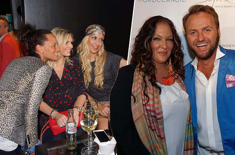 Rund 80 G&auml;ste hatte der Friseur Peter Gabor S&aacute;f&aacute;rik in seinen Salon geladen. Die Bilder.