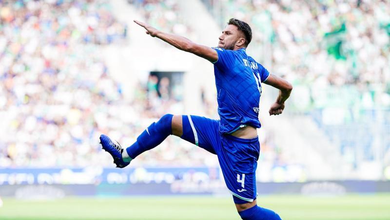 Hoffenheims Torschütze Ermin Bicakcic bejubelt seinen Treffer gegen Werder Bremen. Hoffenheims Torschütze Ermin Bicakcic bejubelt seinen Treffer gegen Werder Bremen.