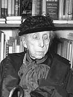 Auch eine echte Münchnerin: Schriftstellerin Annette Kolb.