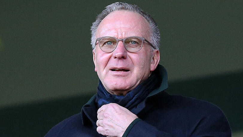 Klare Meinung: Bayern-Vorstandsboss Karl-Heinz Rummenigge.