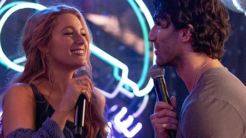 Die Streitparteien Blake Lively und Justin Baldoni in einer Szene aus "Nur noch ein einziges Mal".