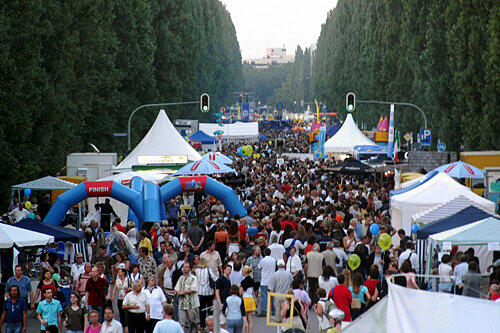 Auf dem Streetlife-Festival 2009
