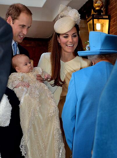 Royal-Baby George wird am Mittwoch im St. James?s Palast getauft. Die ersten Bilder!