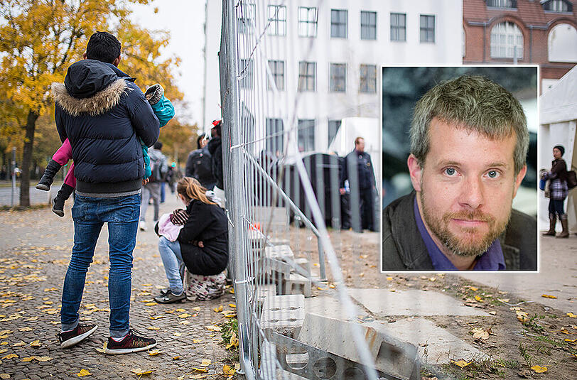 Berliner Verhältnisse: "Wenig förderlich für die seelische Gesundheit von Kindern" findet Dieter Janecek die Situation in den dortigen Flüchtlingslagern.