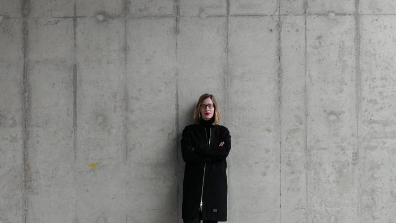 Dr. Claudia Perren, Direktorin der Stiftung Bauhaus Dessau, im dem Rohbau des Bauhausmuseums in Dessau-Roßlau. Dr. Claudia Perren, Direktorin der Stiftung Bauhaus Dessau, im dem Rohbau des Bauhausmuseums in Dessau-Roßlau.