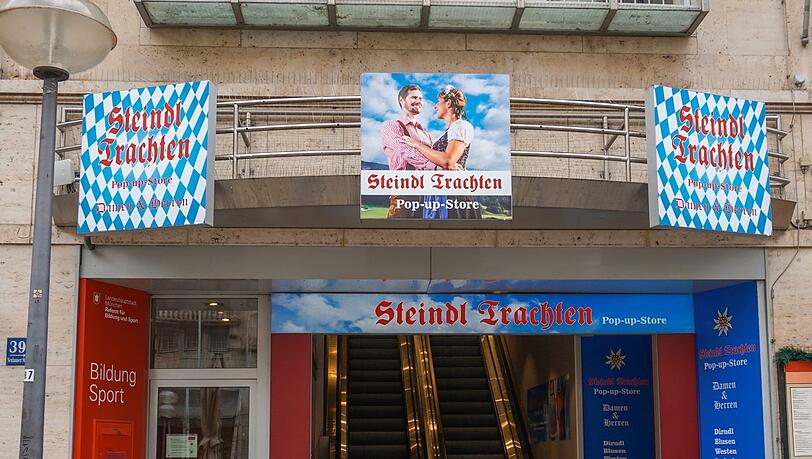 Steindl-Trachten, direkt gegenüber vom Oberpollinger.