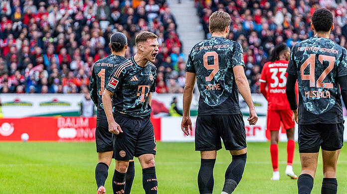 Leader im Mittelfeld und auf der Rechtsverteidigerposition: Joshua Kimmich machte ein gutes Spiel gegen den SC Freiburg.