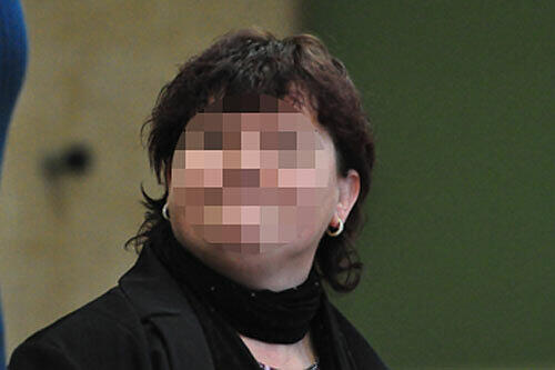 Nicht zimperlich: Serifa P. (44) vor Gericht.