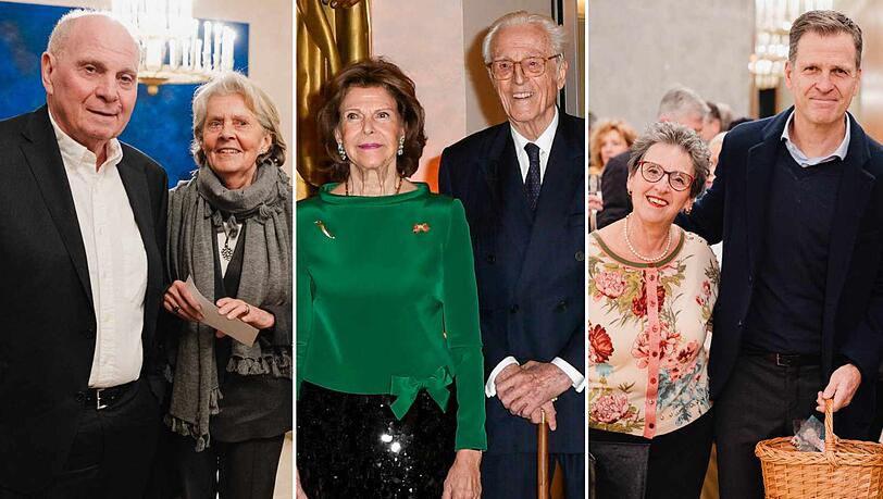 Zum Adventskonzert von BMW wurde K&ouml;nigin Silvia von Schweden als &Uuml;berraschungsgast begr&uuml;&szlig;t.