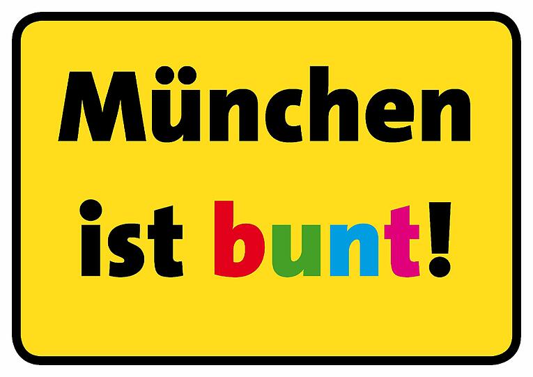München ist bunt. Das Bündnis ruft für kommenden Samstag zum Protest gegen die "besorgten Eltern" auf