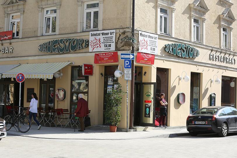 Eine Institution im Viertel: Das Drugstore gibt es seit 1967.