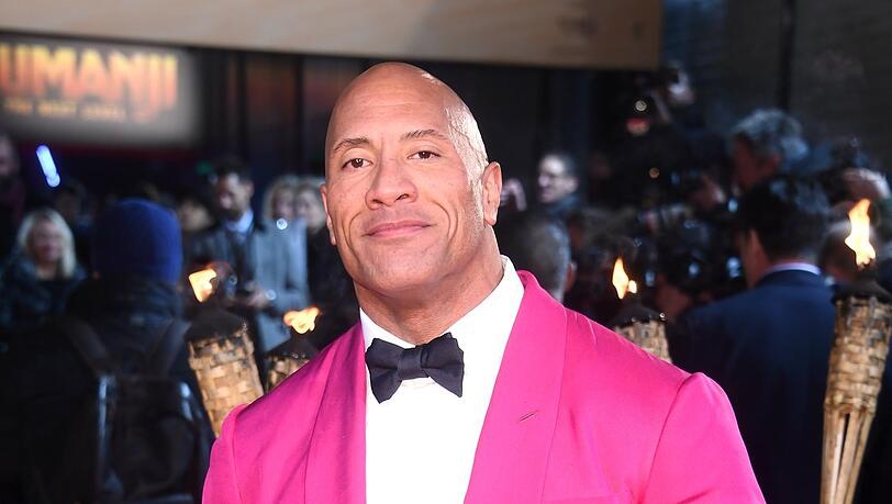 Promis mit markanten Gesichtern: Dwayne "The Rock" Johnson