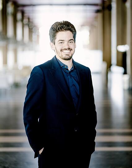 Der israelische Dirigent Lahav Shani.