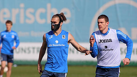 Stand schon beim kommenden L&ouml;wen-Gegner, Wehen Wiesbaden, unter Vertrag: Max Reinthaler.