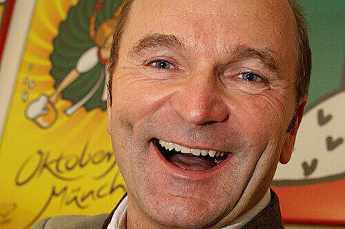 Hat natürlich auch eine heitere Seite: Sepp Krätz