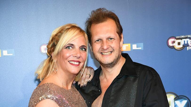 Daniela und Jens Büchner beim Deutschen Comedypreis 2018.