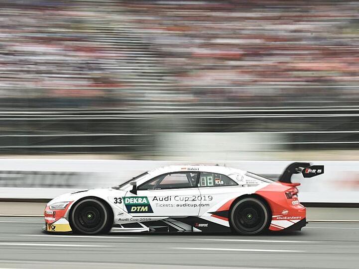 René Rast siegte beim DTM-Rennen in Brands Hatch.