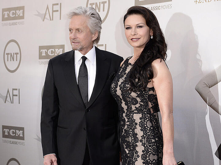 Catherine Zeta-Jones bangte um das Leben von Michael Douglas