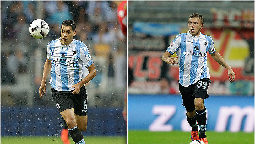 Mussten am Montag Extra-Schichten einlegen: Karim Matmour (l.) und Levent Aycicek. Mussten am Montag Extra-Schichten einlegen: Karim Matmour (l.) und Levent Aycicek.