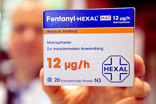 Fentanyl ist ein extrem starkes Schmerzmittel.