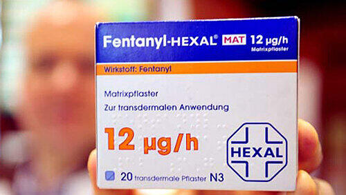 Fentanyl ist ein extrem starkes Schmerzmittel. Fentanyl ist ein extrem starkes Schmerzmittel.