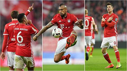 Der FC Bayern steht nach einem souveränen 3:0-Sieg im Halbfinale des DFB-Pokals. Hier geht's zur AZ-Einzelkritik.