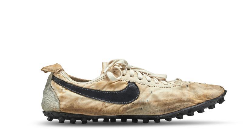 Ein "Moon Shoe" der Firma Nike. Ryan Unruh/Sotheby's Ein "Moon Shoe" der Firma Nike. Ryan Unruh/Sotheby's