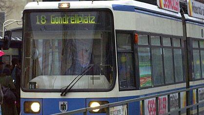 Attacke in einer Tram (Symbolbild)