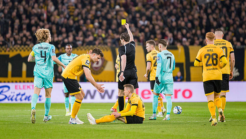 Lieferten sich in der Vergangenheit hitzige Duell: Der TSV 1860 um Kapitän Jesper Verlaat und Dynamo Dresden.