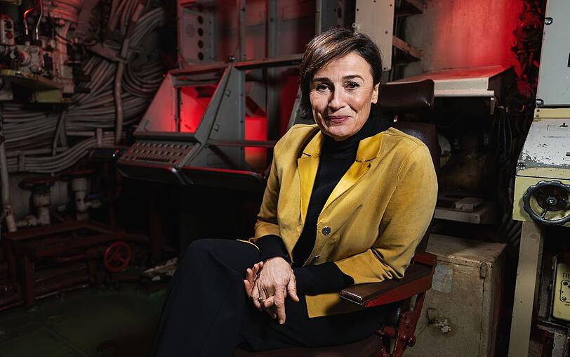Sandra Maischberger ist Jubiläumsgast bei "Käpt'ns Dinner" im NDR. Sandra Maischberger ist Jubiläumsgast bei "Käpt'ns Dinner" im NDR.