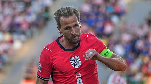 Steht vor einem historischen Einsatz: Englands Kapit&auml;n Harry Kane.