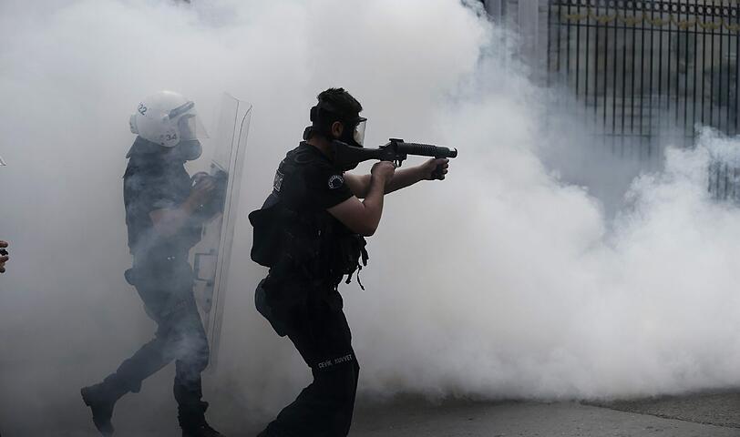Die Situation auf dem Taksim Platz: Die Bilder.