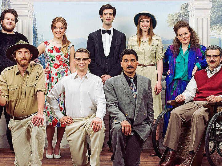 Der Schauspiel-Cast von "Die unwahrscheinlichen Ereignisse im Leben von"