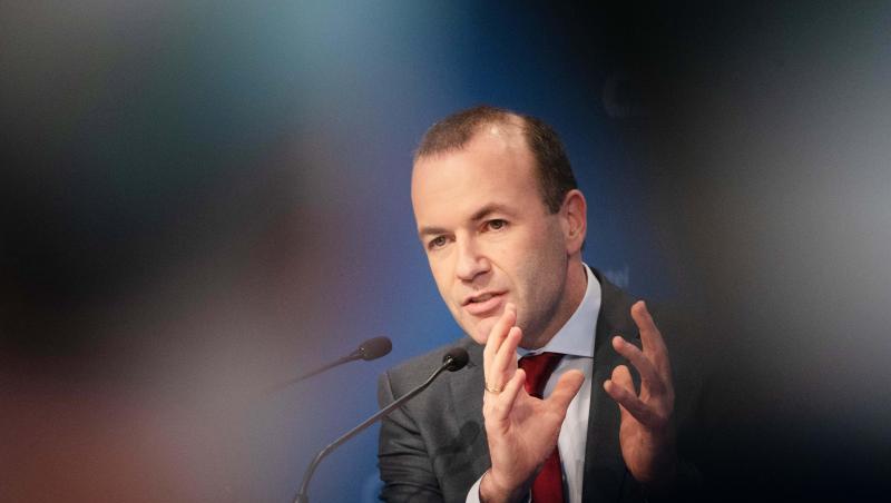 Manfred Weber (CSU) ist Spitzenkandidat der konservativen Europäischen Volkspartei (EVP) bei der Europawahl. Manfred Weber (CSU) ist Spitzenkandidat der konservativen Europäischen Volkspartei (EVP) bei der Europawahl.