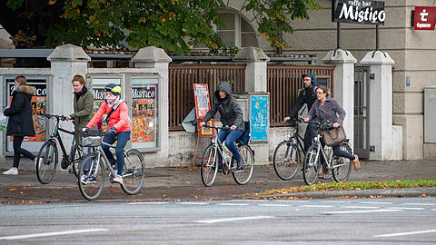 Auch in München gibt es einige schöne Strecken für eine Radtour.
